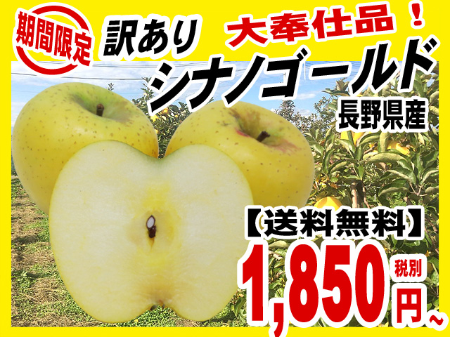 長野県北佐久郡立科町の柳沢さんの紅玉リンゴ！
